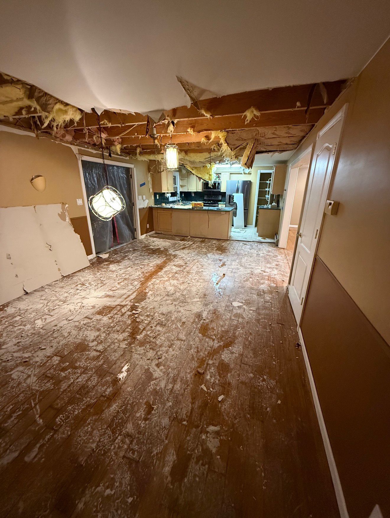 Before - Water Damage Restoration